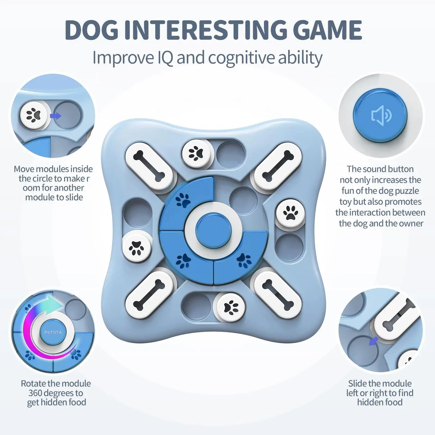 MyInteractiveToy™ Interactive toy for Dogs.