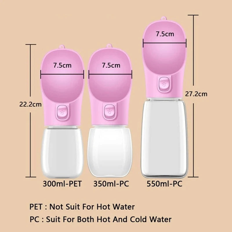 Mypetsupplies™ Portable water bottle