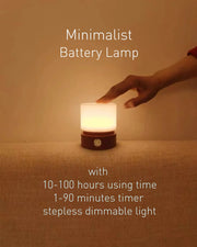 Timer Night Light Dimmable USB Rechargeable Led bedside Breathing nightlight Kids Baby Nursery Adult Sleep Bedromm Desktop Lamp