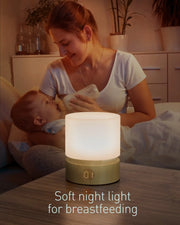 Timer Night Light Dimmable USB Rechargeable Led bedside Breathing nightlight Kids Baby Nursery Adult Sleep Bedromm Desktop Lamp