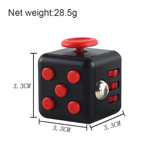 Fidget Anti Stress Relief Toys Decompression Dice Game for Adult Children Interesting  Antistress Funny Gift Finger Movement Toy