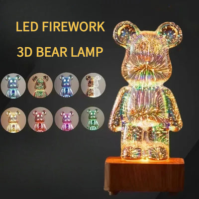 LED Bear night light